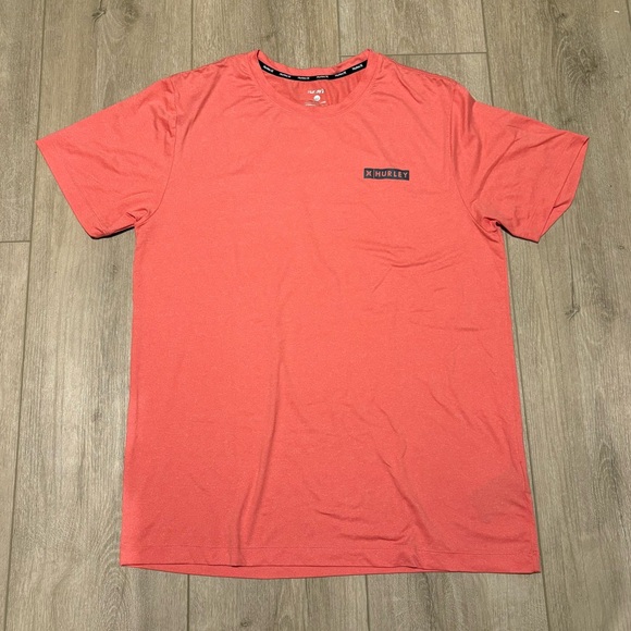 Hurley Orange Short Sleeve T-Shirt, Large - Picture 1 of 7